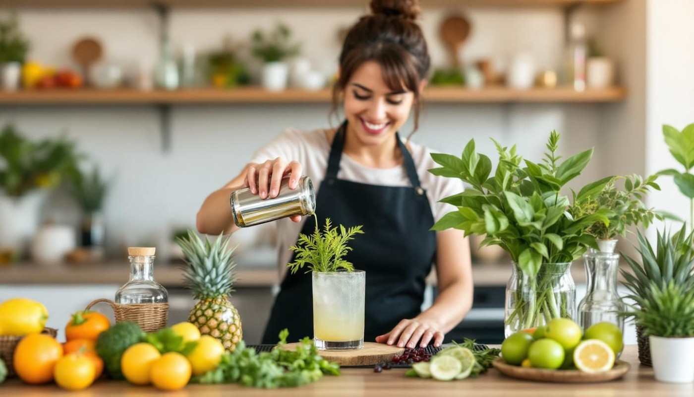 Comment créer une soirée cocktail saine sans alcool à la maison ?